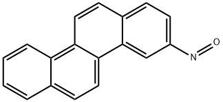 3-nitrosochrysene Struktur