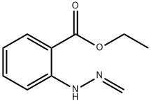 Benzoic acid, 2-(methylenehydrazino)-, ethyl ester (9CI) Struktur