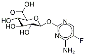 5-Fluoro Cytosine O-β-D-Glucuronide Struktur