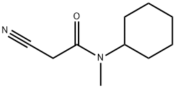 2-cyano-N-cyclohexyl-N-methylacetamide Struktur