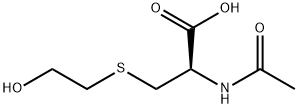 N-ACETYL-S-(2-HYDROXYETHYL)-L-CYSTEINE Struktur