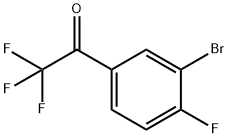 3'-BROMO-4',2,2,2-TETRAFLUOROACETOPHENONE 98 Struktur