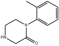 Piperazinone, 1-(2-methylphenyl)- (9CI) Struktur