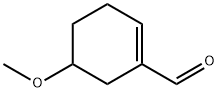 1-Cyclohexene-1-carboxaldehyde, 5-methoxy- (9CI) Struktur