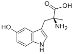 5-HYDROXY-ALPHA-METHYL-L-TRYPTOPHAN Struktur