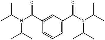 1,3-BenzenedicarboxaMide, N,N,N',N'-tetrakis(1-Methylethyl)- Struktur