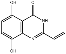 4(1H)-Quinazolinone,  2-ethenyl-5,8-dihydroxy-  (9CI) Struktur