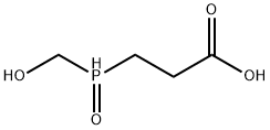 3-METHYLPHOSPHINICOPROPIONIC ACID Struktur