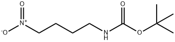 Carbamic acid, (4-nitrobutyl)-, 1,1-dimethylethyl ester (9CI) Struktur