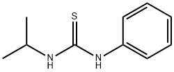 1-ISO-PROPYL-3-PHENYL-2-THIOUREA Struktur