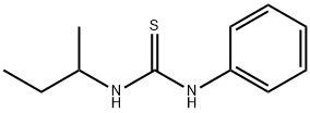 1-Phenyl-3-(1-methylpropyl)thiourea Struktur