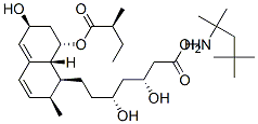 PRAVASTATIN 1,1,3,3-TETRAMETHYL BUTYLAMINE Structure