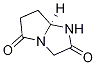 (7aS)-dihydro-1H-Pyrrolo[1,2-a]iMidazole-2,5(3H,6H)-dione Struktur