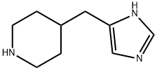 4-(1H-IMIDAZOL-4-YLMETHYL)-PIPERIDINE Struktur