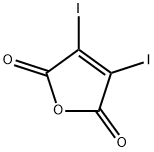 3,4-Diiodo-2,5-furandione Struktur