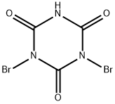 DIBROMOISOCYANURIC ACID Struktur