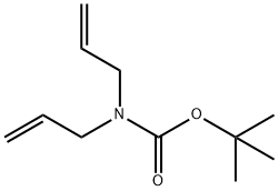 N,N-二烯丙基氨基甲酸叔丁酯, 151259-38-0, 結(jié)構(gòu)式