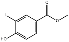 METHYL 4-HYDROXY-3-IODOBENZOATE Structure