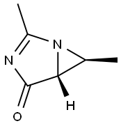 1,3-Diazabicyclo[3.1.0]hex-2-en-4-one,2,6-dimethyl-,cis-(9CI) Struktur