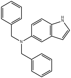 5-(DIBENZYLAMINO)-INDOLE Struktur