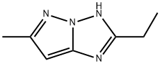 3H-Pyrazolo[1,5-b][1,2,4]triazole,  2-ethyl-6-methyl- Struktur