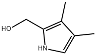 1H-Pyrrole-2-methanol,3,4-dimethyl-(9CI) Struktur