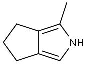 Cyclopenta[c]pyrrole, 2,4,5,6-tetrahydro-1-methyl- (9CI) Struktur