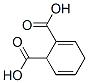 2,5-Cyclohexadiene-1,2-dicarboxylic acid Struktur