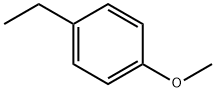 4-ETHYLANISOLE Struktur