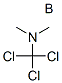 trichloro(trimethylamine)boron Struktur