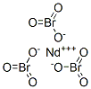 neodymium tribromate  Struktur