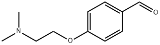 4-[2-(DIMETHYLAMINO)ETHOXY]BENZALDEHYDE Struktur