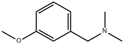 3-METHOXY-N,N-DIMETHYLBENZYLAMINE Struktur