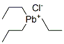 Tripropyllead(IV) chloride Struktur