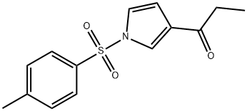 3-Propanoyl-1-tosylpyrrole Struktur