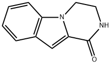 3,4-DIHYDROPYRAZINO[1,2-A]INDOL-1(2H)-ONE Struktur