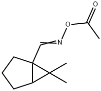 Bicyclo[3.1.0]hexane-1-carboxaldehyde, 6,6-dimethyl-, O-acetyloxime (9CI) Struktur