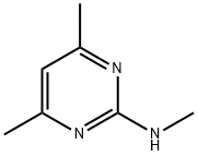 2-Pyrimidinamine, N,4,6-trimethyl- (9CI) Struktur