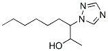 1-(2-hydroxy-3-nonyl)-1,2,4-triazole Struktur