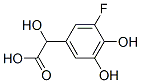 Benzeneacetic acid, 3-fluoro-alpha,4,5-trihydroxy- (9CI) Struktur