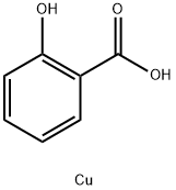 copper(2+) salicylate  Struktur