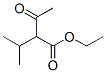 ethyl 2-acetyl-3-methyl-butanoate Struktur