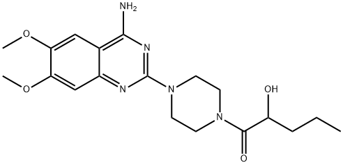 1-[4-(4-アミノ-6,7-ジメトキシ-2-キナゾリニル)-1-ピペラジニル]-2-ヒドロキシ-1-ペンタノン