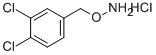 4-[(AMMONIOOXY)METHYL]-1,2-DICHLOROBENZENE CHLORIDE Struktur