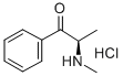 2R-EPHEDRONE HYDROCHLORIDE Struktur