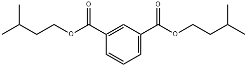 1,3-Benzenedicarboxylic acid, bis(3-Methylbutyl) ester Struktur