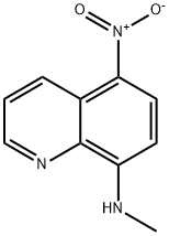 8-Methylamino-5–nitroquinolilne Struktur