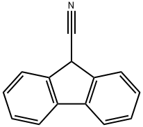 9H-fluorene-9-carbonitrile  Struktur