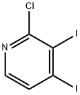 2-Chloro-3,4-diiodopyridine Struktur