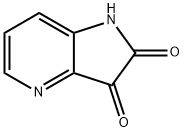 1H-Pyrrolo[3,2-b]pyridine-2,3-dione(9CI) Struktur